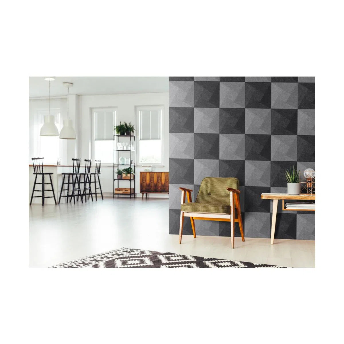 TWIST Felt Panel - GREY - DecorMania.eu